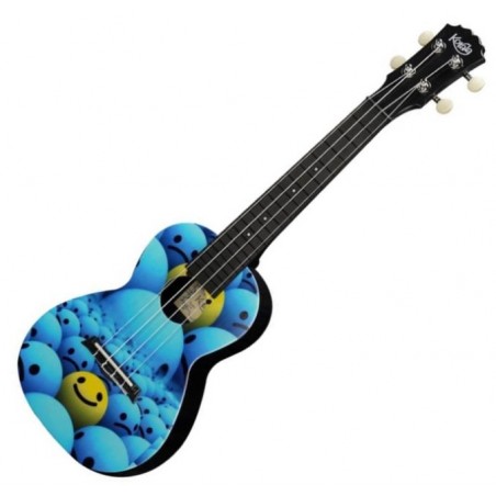 KORALA PUC-30-013 Yellow&Blue Smile - ukulele sopranowe