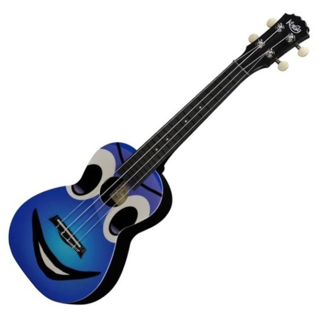 KORALA PUC-30-015 Blue Face - ukulele koncertowe KORALA PUC-30-015 Blue Face - ukulele koncertowe