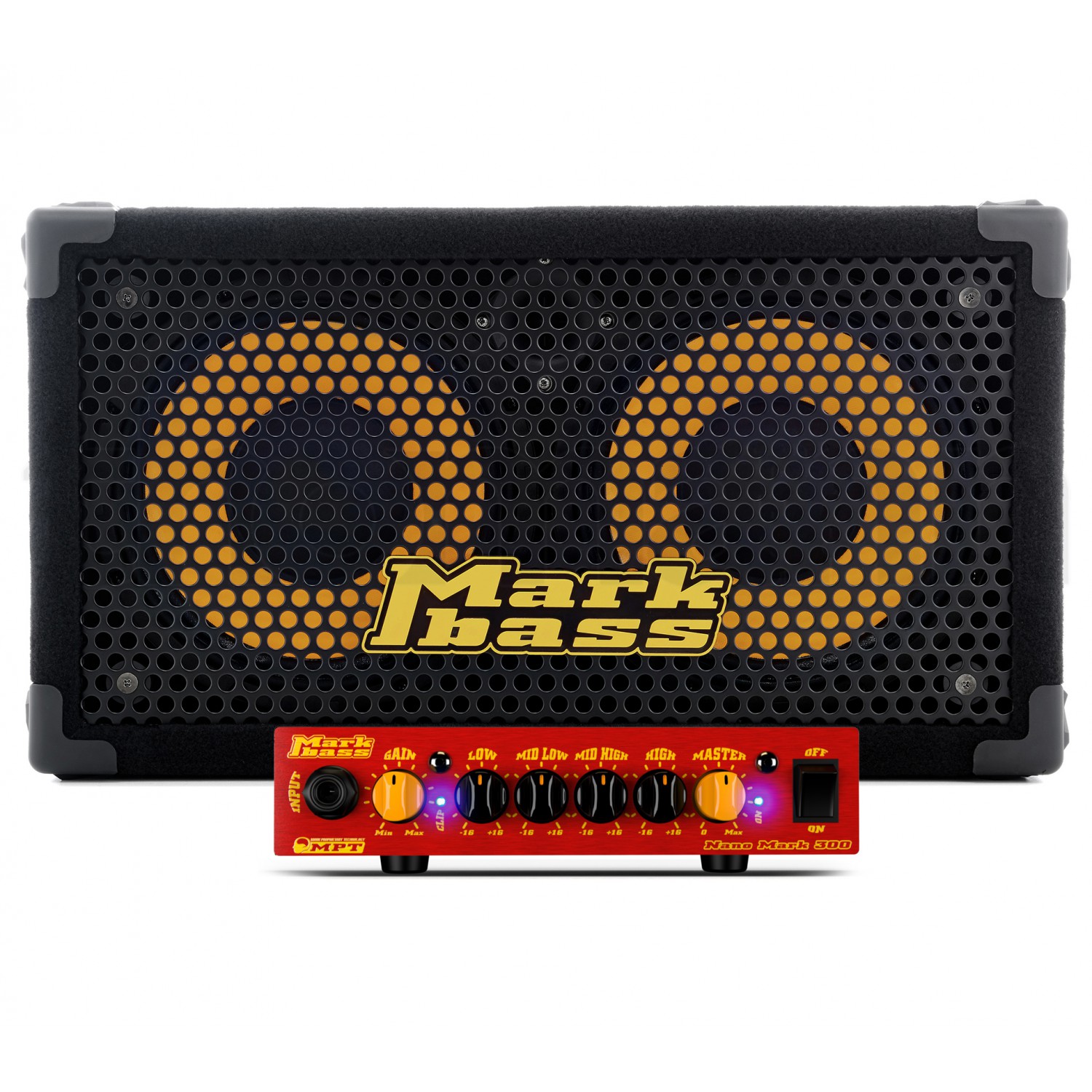 Mark Bass TRAVELER 102 P + NANO MARK 300 - zestaw basowy Mark Bass TRAVELER 102 P + NANO MARK 300 - zestaw basowy