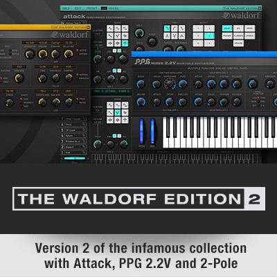 Waldorf Edition 2 - oprogramowanie audio