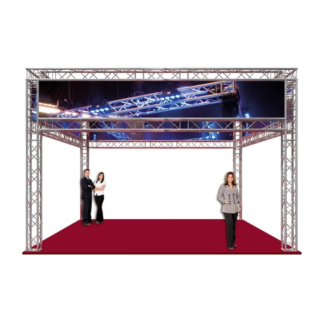 Duratruss DT 34-Show System 09 Model A - instalacja wystawowa Duratruss DT 34-Show System 09 Model A - instalacja wystawowa