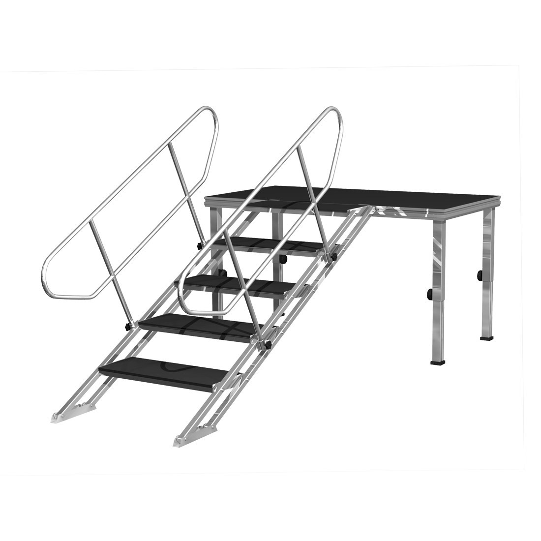 Duratruss DS-PROSTAGE FLEXSTAIR 80-140 - schody Duratruss DS-PROSTAGE FLEXSTAIR 80-140 - schody