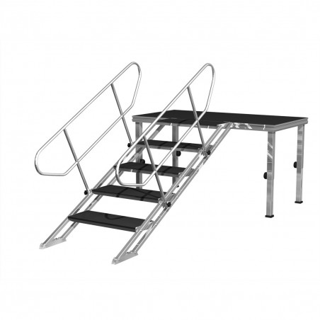 Duratruss DS-PROSTAGE FLEXSTAIR 100-180 - schody