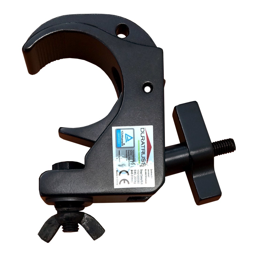 Duratruss Snap Clamp blk - uchwyt klamra Duratruss Snap Clamp blk - uchwyt klamra do kratownicy