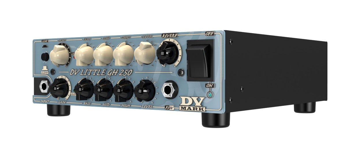DV Mark LITTLE GH 250 - 250W 4OHM/150W 8OHM - głowa gitarowa DV Mark LITTLE GH 250 - 250W 4OHM/150W 8OHM - głowa gitarowa