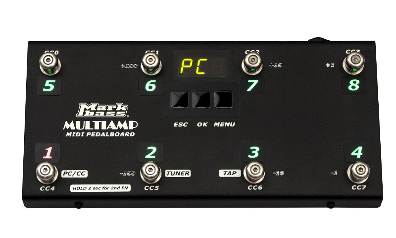 DV Mark MULTIAMP MIDI PEDALBOARD - kontroler MIDI DV Mark MULTIAMP MIDI PEDALBOARD - kontroler MIDI