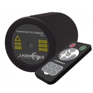 Laserworld GS-250RGB move - laser ogrodowy