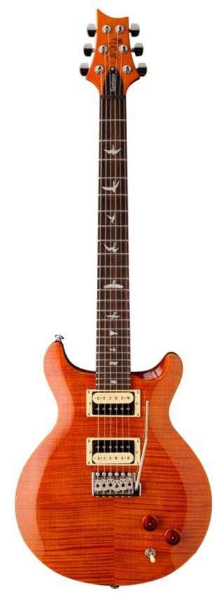 PRS 2017 SE Santana Orange - gitara elektryczna, sygnowana