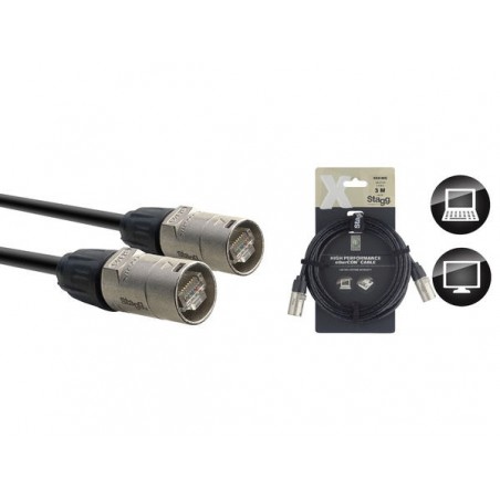 Stagg XCC3EC - kabel EtherCON 3m