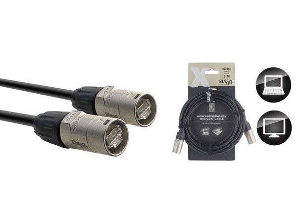 Stagg XCC5EC - kabel EtherCON 5m