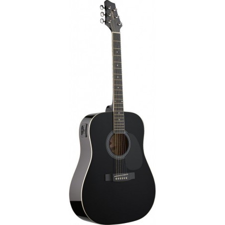 Stagg SW-201 BK VT - gitara elektroakustyczna