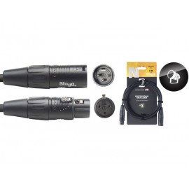 Stagg NDX3R3 - kabel DMX 3m