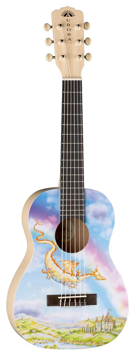 Luna Aurora v2 1/2 Nylon Dragon - gitara klasyczna 1/2