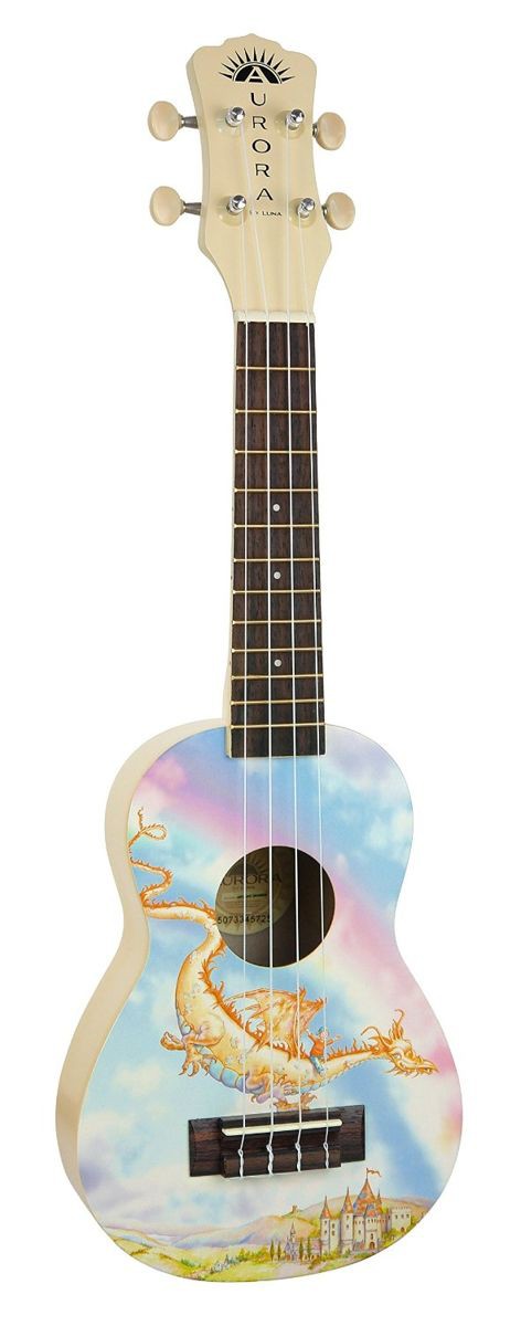 Luna Aurora v2 Uke Dragon - ukulele sopranowe