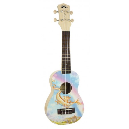 Luna Aurora v2 Uke Dragon - ukulele sopranowe