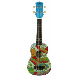 Luna Aurora v2 Uke Peace - ukulele sopranowe