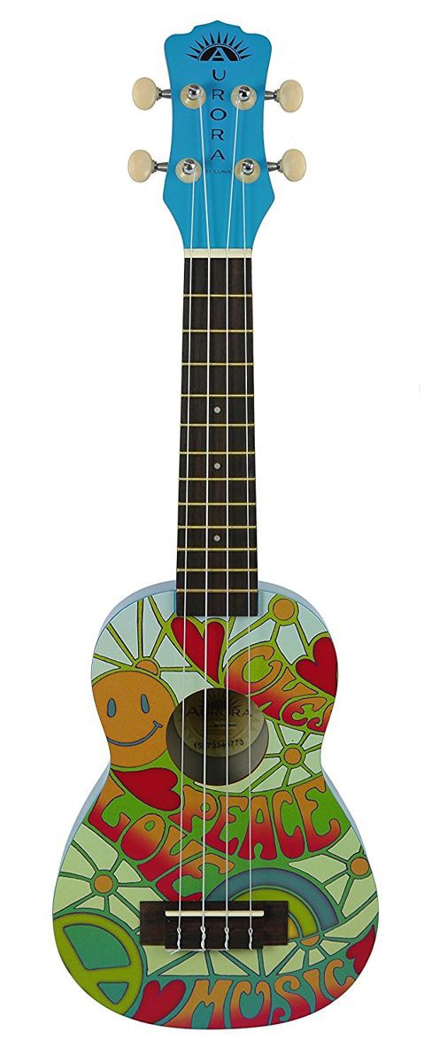 Luna Aurora v2 Uke Peace - ukulele sopranowe Luna Aurora v2 Uke Peace - ukulele sopranowe