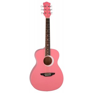 Luna Aurora Borealis 3/4 PNK - gitara akustyczna 3/4