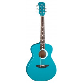 Luna Aurora Borealis 3/4 TEAL - gitara akustyczna 3/4