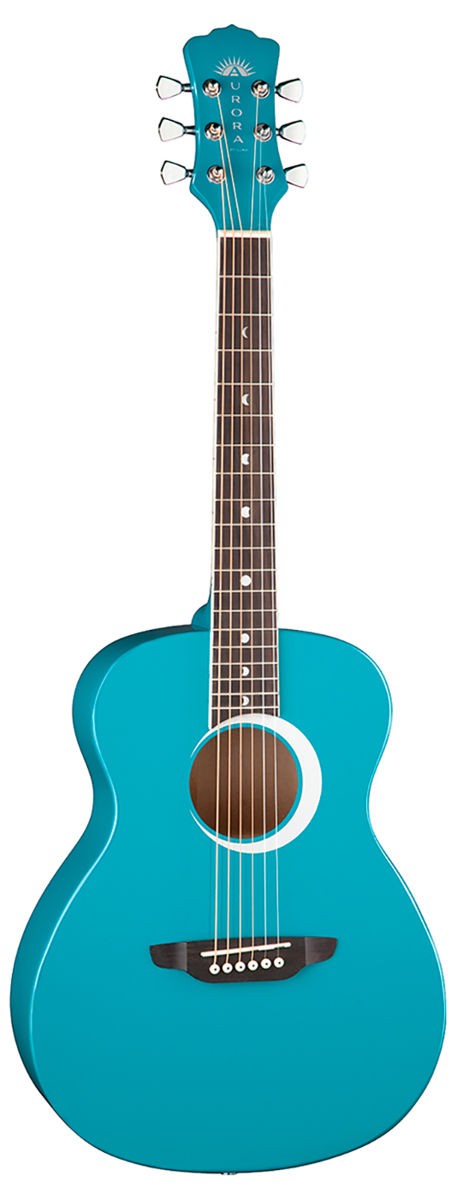 Luna Aurora Borealis 3/4 TEAL - gitara akustyczna 3/4