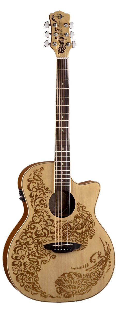 Luna Henna Paradise - gitara elektro-akustyczna