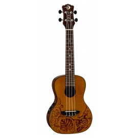 Luna Uke Mo A/E Cedar - elektryczne ukulele koncertowe