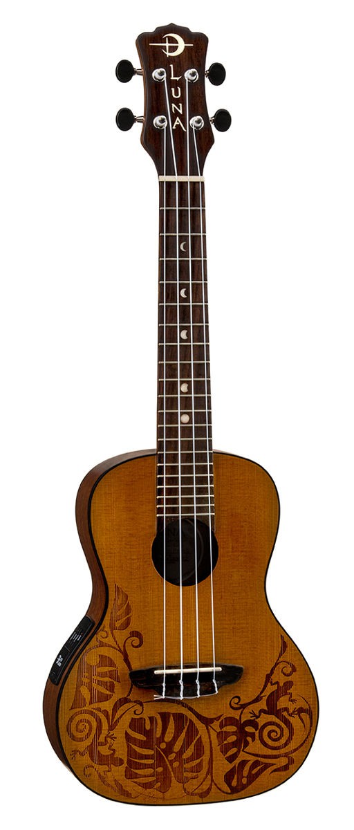 Luna Uke Mo A/E Cedar - elektryczne ukulele koncertowe Luna Uke Mo A/E Cedar - elektryczne ukulele koncertowe