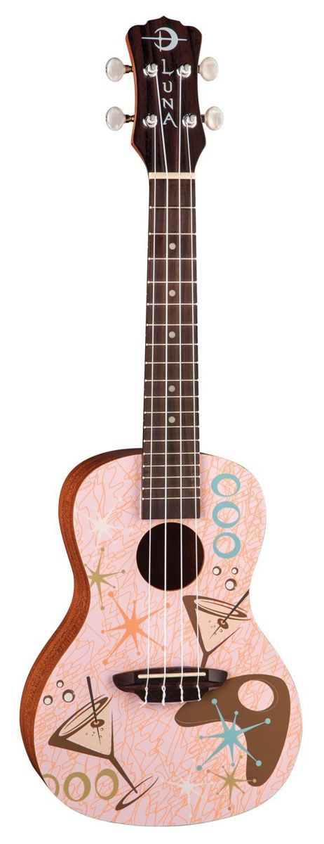 Luna Uke Pink Martini - ukulele koncertowe Luna Uke Pink Martini - ukulele koncertowe