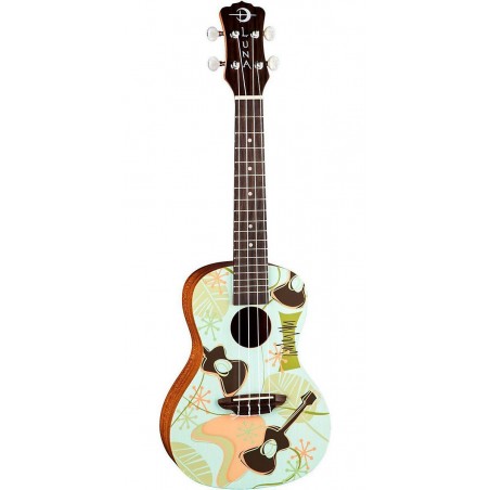 Luna Uke Daddy-O - ukulele koncertowe