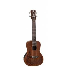 Luna Uke Mo A/E Mahogany - elektryczne ukulele koncertowe