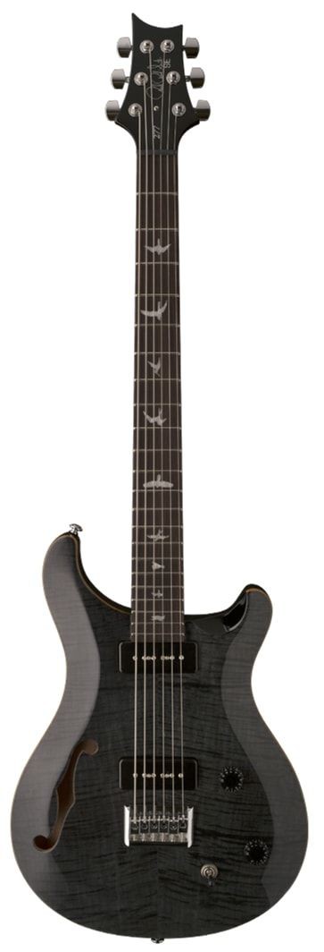 PRS 2017 SE 277 Semi-Hollow Soapbar Grey Black - gitara elektryczna