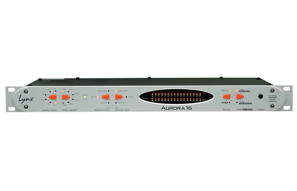 Lynx Aurora 16 - konwerter cyfrowy/interfejs audio Lynx Aurora 16 - konwerter cyfrowy/interfejs audio