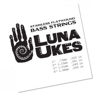 Luna UKEBASS STR - struny do ukulele basowego