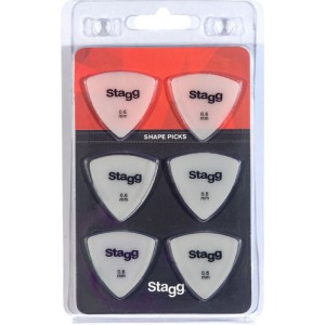 Stagg SPELLIX6-0.60 - kostki gitarowe