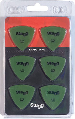 Stagg SPELLIX6-0.73 - kostki gitarowe Stagg SPELLIX6-0.73 - kostki gitarowe