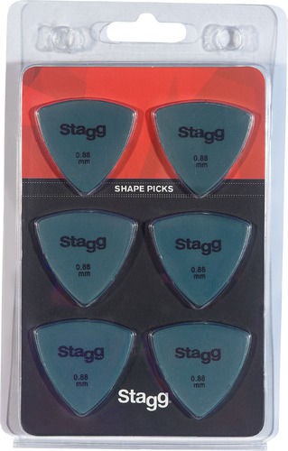 Stagg SPELLIX6-0.88 - kostki gitarowe Stagg SPELLIX6-0.88 - kostki gitarowe