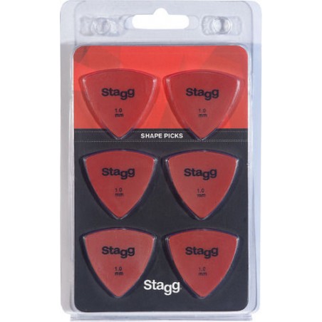 Stagg SPELLIX6-1.00 - kostki gitarowe