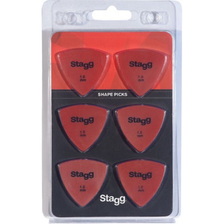 Stagg SPELLIX6-1.00 - kostki gitarowe