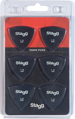 Stagg SPELLIX6-1.14 - kostki gitarowe