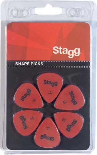Stagg SPSTD X6-1.00 - kostki gitarowe