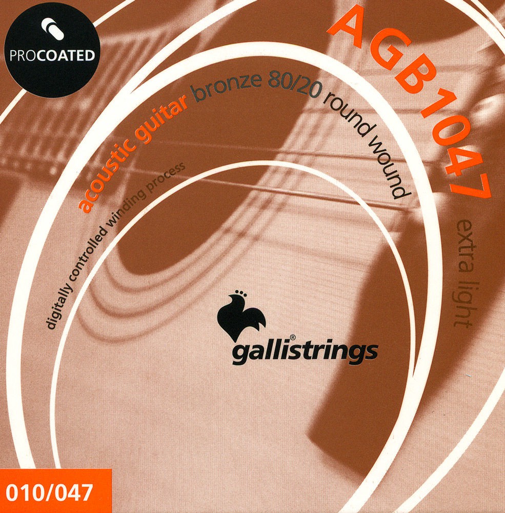 Galli AGB 1047 - struny do gitary akustycznej Galli AGB 1047 - struny do gitary akustycznej