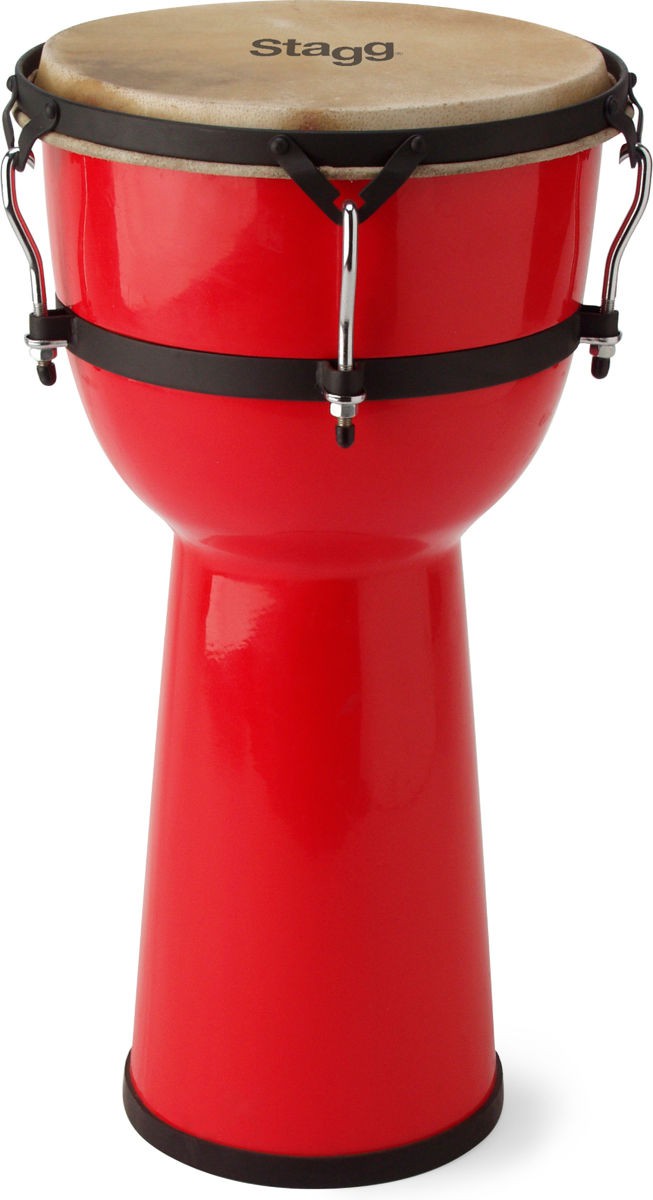 Stagg DPY-12-RD - djembe z włókna szklanego Stagg DPY-12-RD - djembe z włókna szklanego