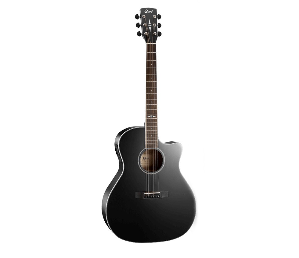 CORT GA5F-BK - gitara elektro-akustyczna