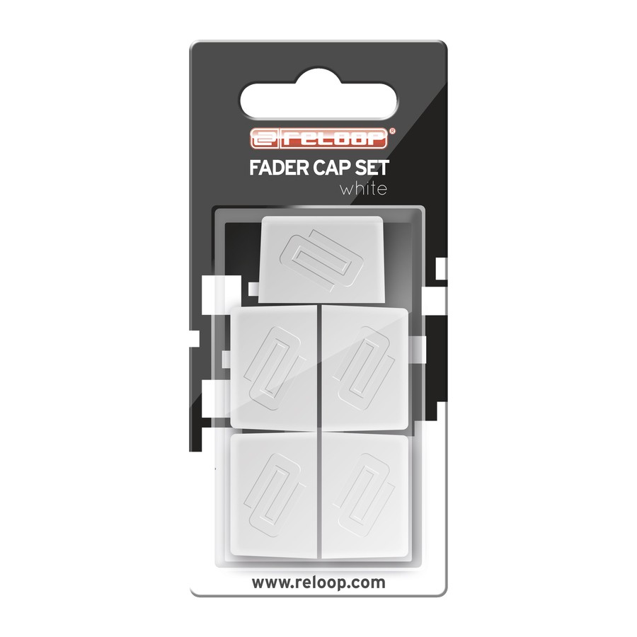 Reloop Fader Cap Set white - nakładki na fadery