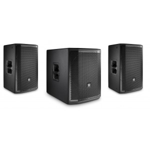 JBL 2x PRX812W + PRX815XLFW - zestaw nagłośnieniowy