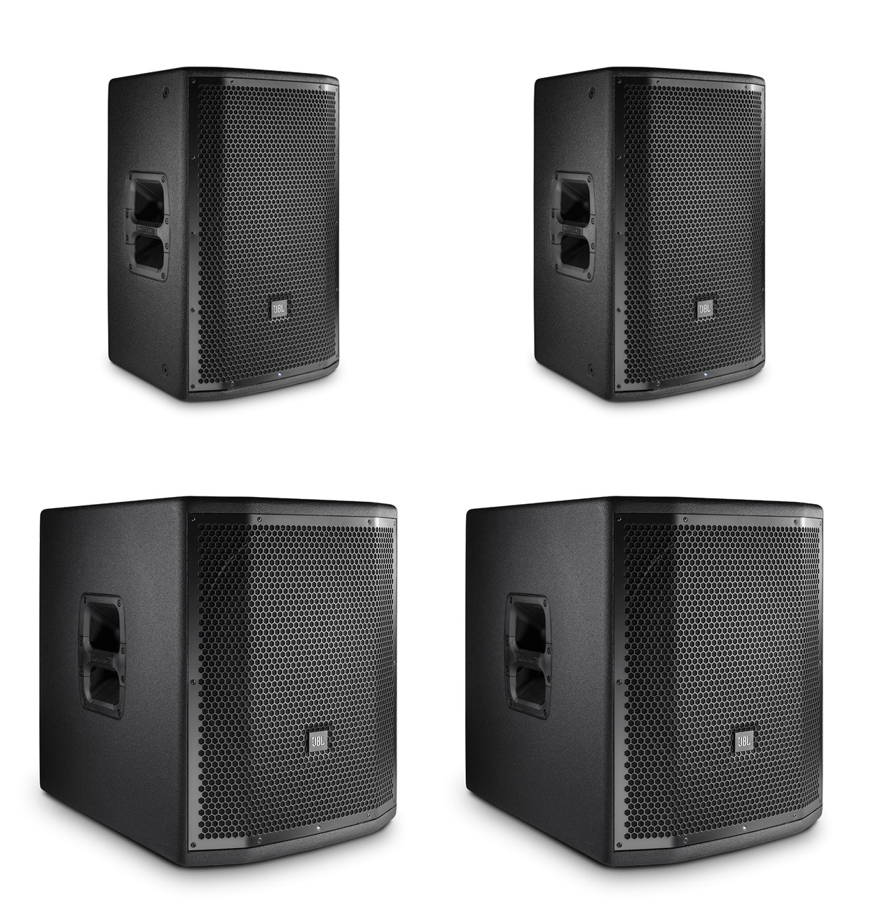 JBL 2x PRX812W + 2x PRX815XLFW - zestaw nagłośnieniowy