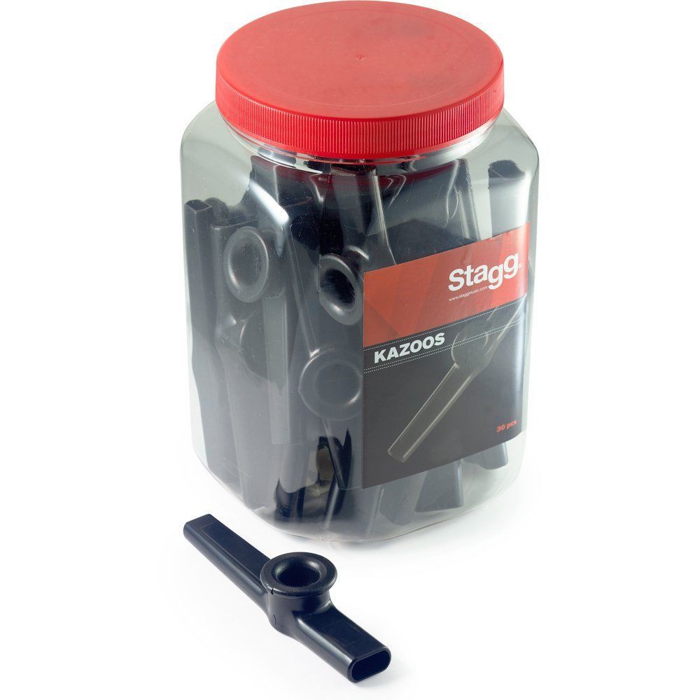 Stagg KAZOO BK - czarne kazoo, 30 szt. Stagg KAZOO BK - czarne kazoo, 30 szt.
