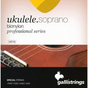 Galli UX710 - struny do ukulele sopranowego