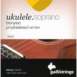 Galli UX710 - struny do ukulele sopranowego
