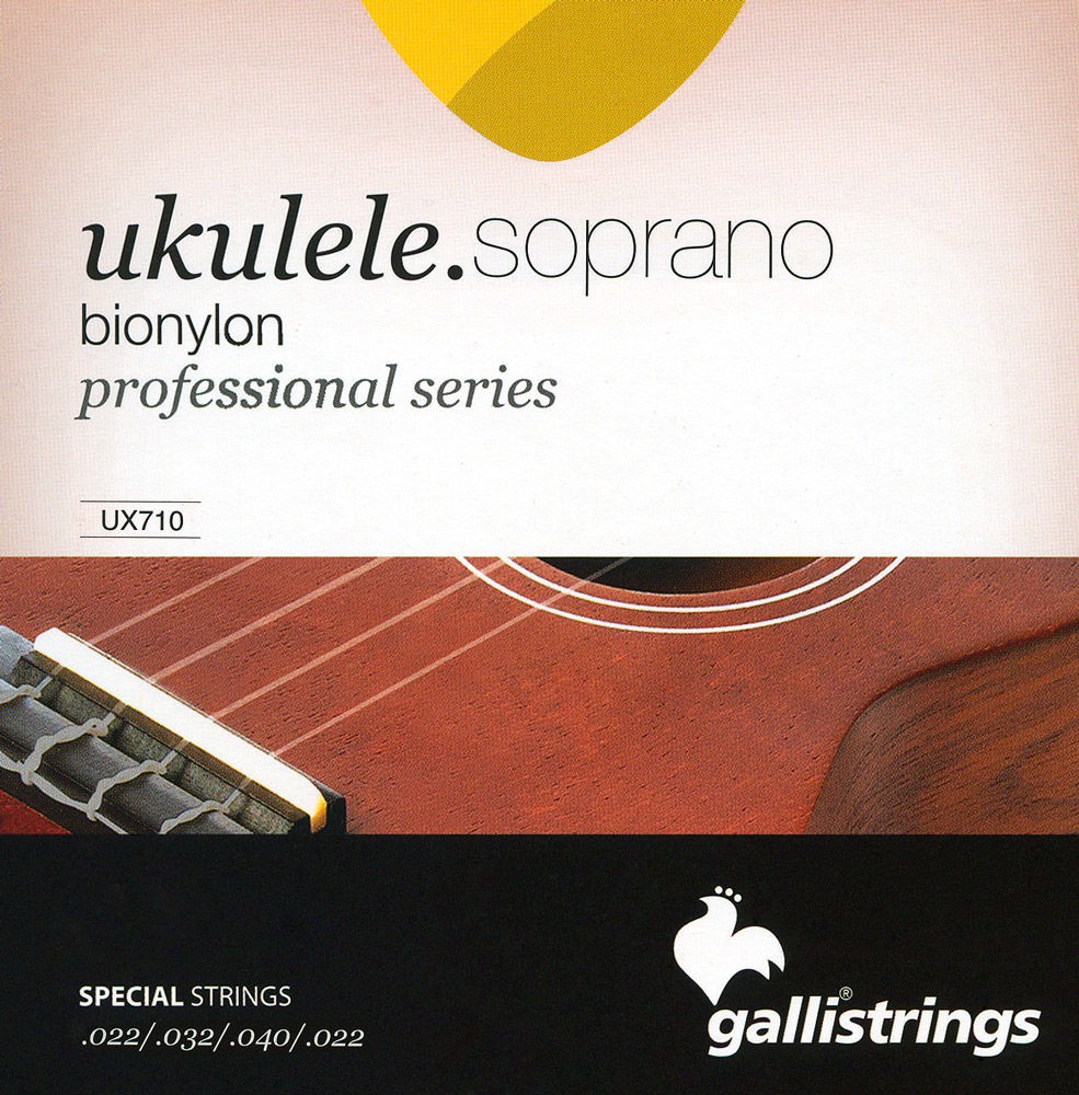 Galli UX710 - struny do ukulele sopranowego Galli UX710 - struny do ukulele sopranowego